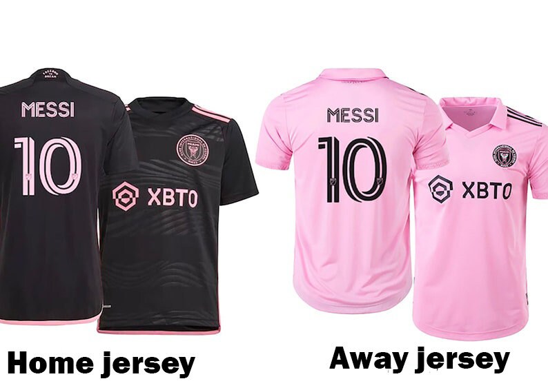 Inter Miami Leo Messi 20232024 Home/away Jersey Jersey Messi Etsy