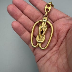 ヴィンテージGUCCIキーチェーン GUCCI（グッチ） 【新品同様】グッチ ダブルG キーチェーン キーリング