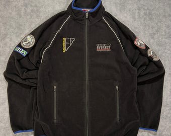 Eddie Bauer 2009 Return to Everest First Ascent Windcutter fleece jacket mens M