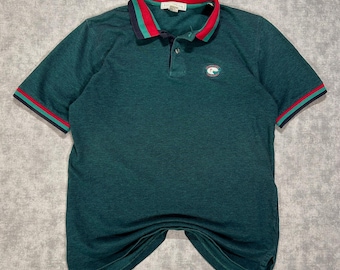 VTG 90s Izod Club Double Arrow Golf retro streetwear casual polo shirt mens M