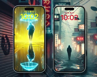 Cyberpunk Dystopian Wallpapers | Desktop & Mobile Backgrounds | Neon City, Sci-Fi, Post-Apocalyptic Art, Alien Invasion, Fantasy