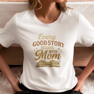 Book Lover Mother&#39;s Day Gift Inspirational Mom T-shirt Book TShirt Teacher Shirt Motherhood Bookworm Shirt Mom Life Bookish Reading Mama