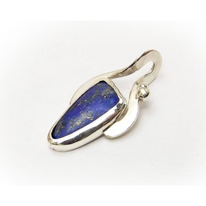 Lapis Lazul and Sterling Silver Pendant, plpsf3463 image 3
