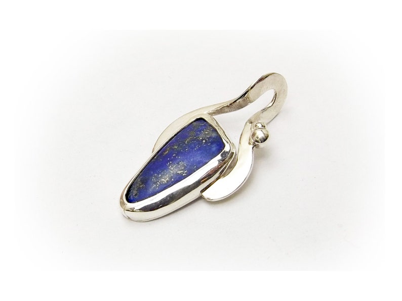 Lapis Lazul and Sterling Silver Pendant, plpsf3463 image 3