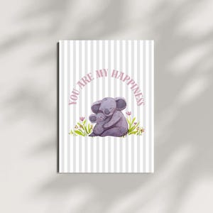 Birthday Card – Funny Greeting Card – Minimalist Happy Birthday Card – Printable Card – Digital Card