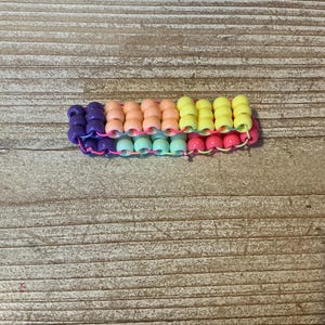 colorful ladder Kandi cuff