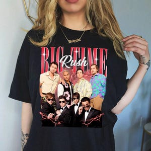 Retro Big Time Rush Shirt, Big Time Rush fans, Rush Tour Shirt, Big Time Rush T-shirt, Big Time Rush shirt, Big Time Rush Band Pop Music Fan