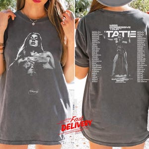 Comfort Colors Tate McRae Shirt, Tate McRae Fan Gift Shirt, The Think Later Tour Shirt, Tate McRae Merch, Tate McRae Tour T-shirt
