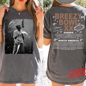Chris Brown Tour Breezy Bowl XX Tour Shirt, Chris Brown Concert 2025 Music Tour, Chris Brown Shirt, Breezy Bowl shirt, Team Breezy Gift tee