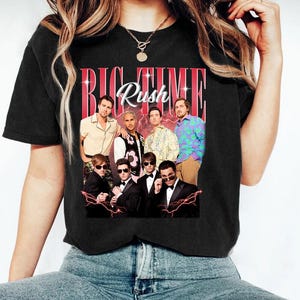 Retro Big Time Rush PNG file, Big Time Rush fans, Rush Tour, Big Time Rush Digital file, Big Time Rush Band Pop Music Fan Gift
