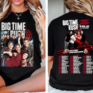 Big Time Rush In Real Life Worldwide Tour 2025 Shirt, Big Time Rush 2025 Concert, Big Time Rush Fan Gift, Big Time Rush Merch, BTR Band Tee