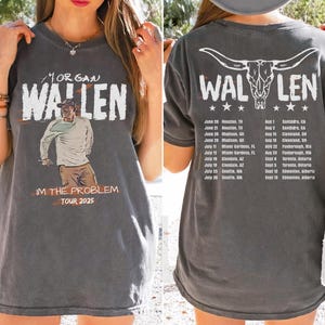 Vintage Country Music Tour Shirt: Comfort Colors Tee