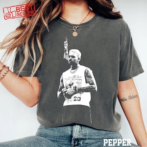 Vintage Chris Brown Breezy Bowl XX T-Shirt, Chris Brown Comfort Colors Shirt, Concert 2025 Chris Brown Fan Gift, Chris Brown t-shirt