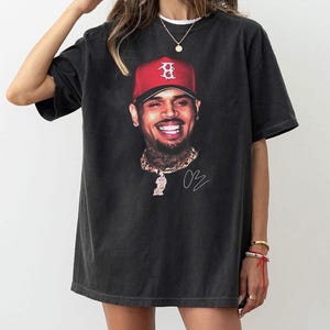 Chris Brown Breezy Bowl XX T-Shirt, Chris Brown Vintage Comfort Colors Shirt, Concert 2025 Chris Brown Fan Gift,Cb Tour 2025 Music Y2k Shirt