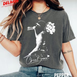 Chris Brown Breezy Bowl XX T-Shirt, Chris Brown Vintage Comfort Colors Shirt, Concert 2025 Chris Brown Fan Gift,Cb Tour 2025 Music Y2k Shirt