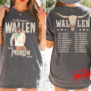 Comfort Colors Limited Morgan Wallen Vintage T-Shirt, Morgan Wallen Bootleg Fan Tee T-Shirt, Gift For Women and Man Unisex T-Shirt