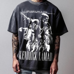 Kendrick Lamar Tour 2025 Comfort Colors T-Shirt: Retro Rapper Tee