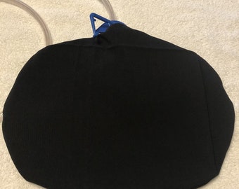 catheter foley bag cover, fits 2000ML bag, (Black) (LL3)