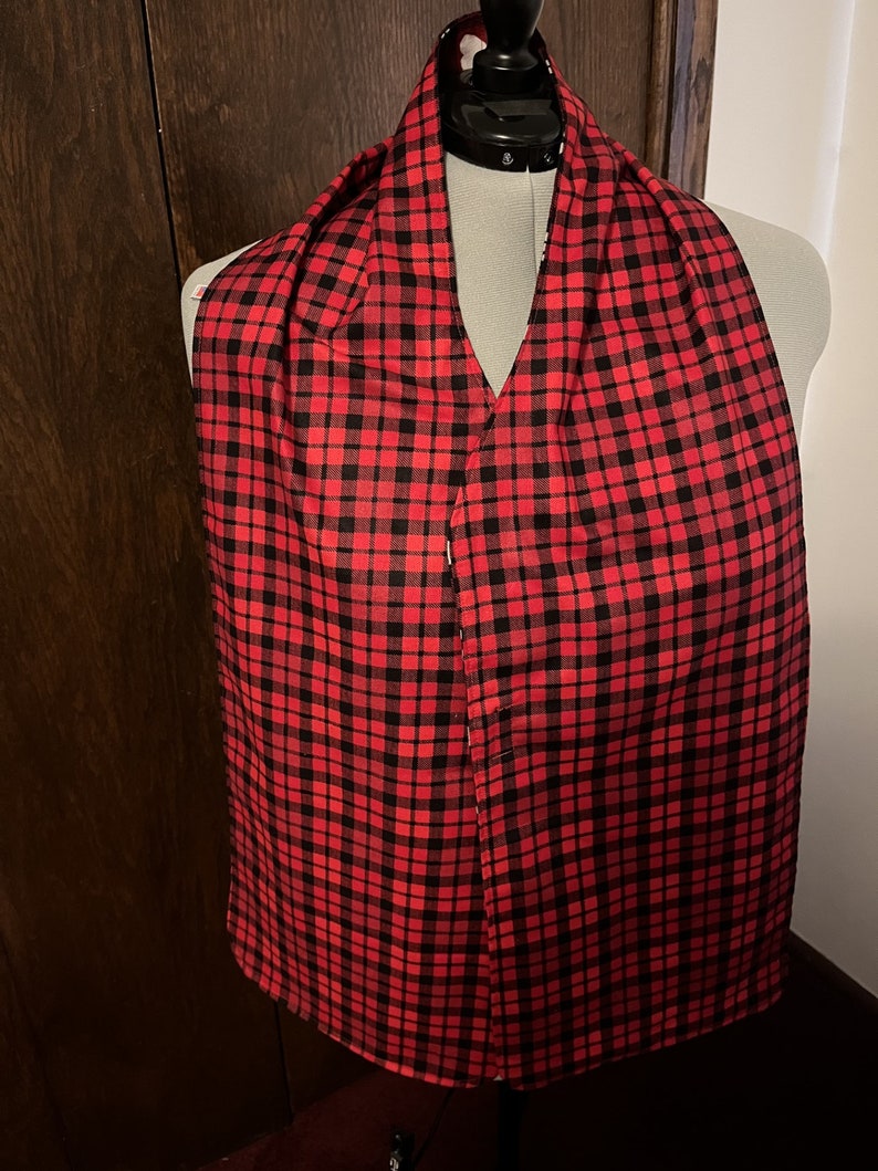 Adult Dining Scarf/clothing Protector Bib 99 Etsy