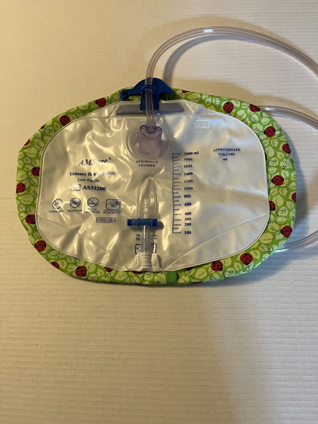 Catheter Foley Bag Cover Fits 2000ML Bag ladybugs on Leaf Etsy