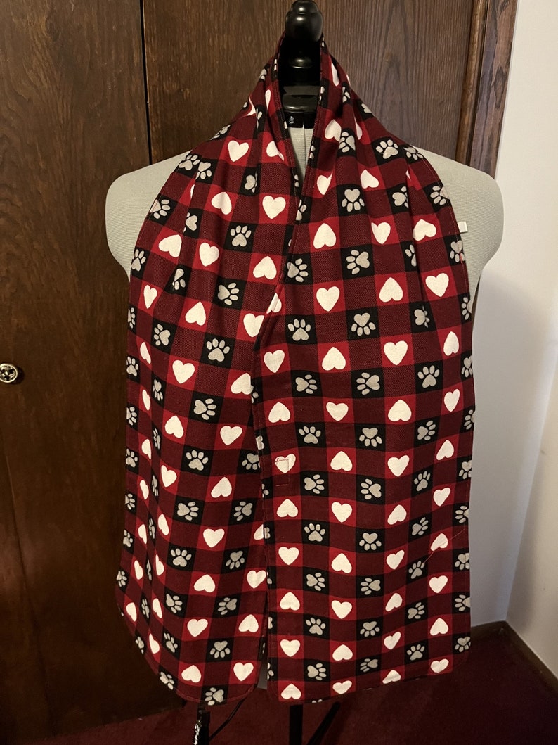 Adult Dining Scarf/clothing Protector Bib 99 Etsy