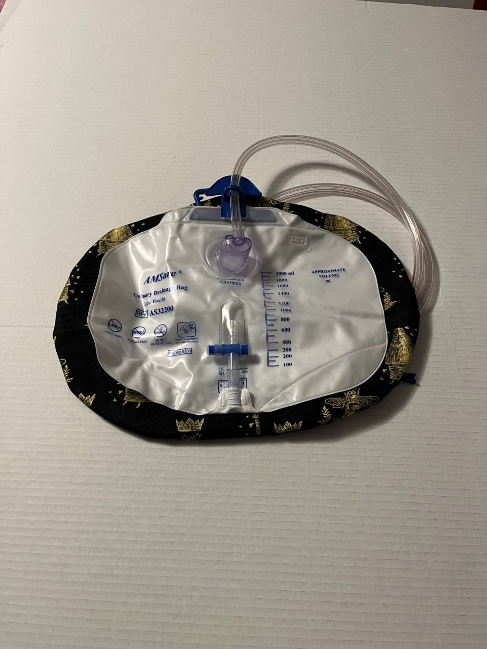 Catheter Foley Bag Cover, Fits 2000ML Bag, queen Bee Etsy