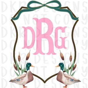 CUSTOM| Kids| Crest| Duck hunting| Pink|Sublimation|DTF| png