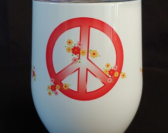Peace insulated mug