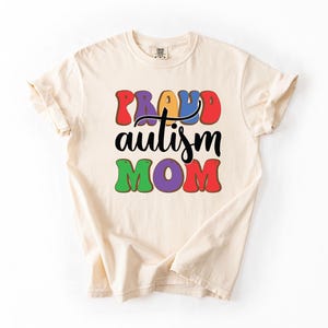 Camiseta Praud Mãe Autista, Camiseta de Conscientização sobre Autismo, Moletom Neurodiversity Mama, Presente para Mãe Autista, Camiseta para o Dia das Mães, Camiseta Heroína Mãe Autista