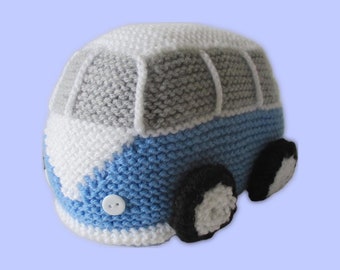 Camper Van toy knitting pattern