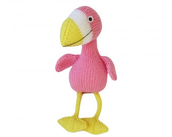 Philippa Flamingo toy knitting patterns