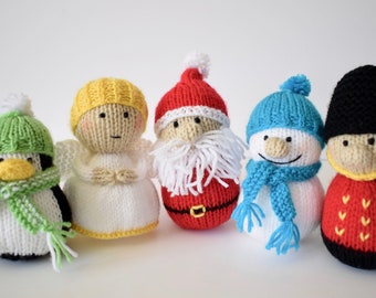 Make it Merry Tree Decorations Knitting Pattern