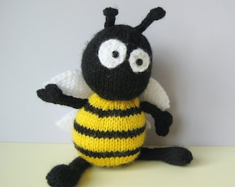 Bumble the Bee toy knitting patterns