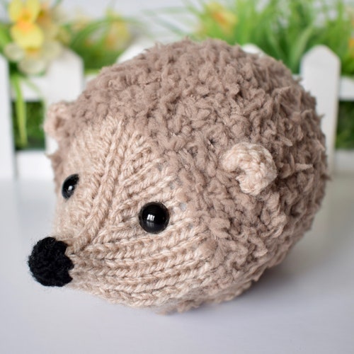 Snuggly Hedgehog Toy Knitting Patterns - Etsy