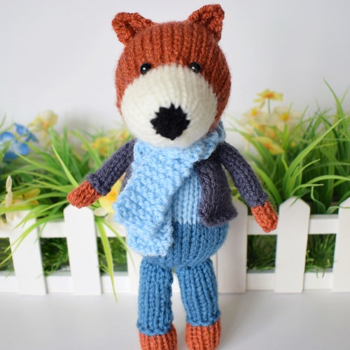 Beeper the Robot Toy Knitting Pattern Etsy