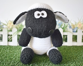 Ally the Sheep toy knitting pattern