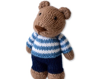 Little Tommy Bear toy knitting patterns