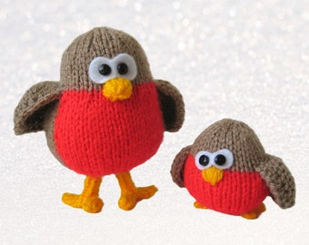 Rockin’ Robins toy knitting patterns