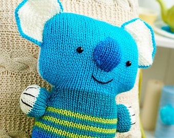 Calvin Koala toy knitting pattern