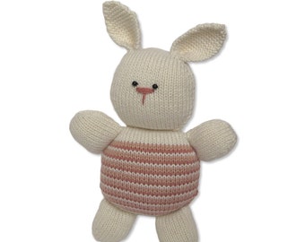 Candy Rabbit toy knitting pattern