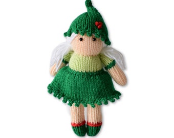 Holly the Elf toy doll knitting patterns