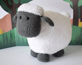 Brenda the Sheep toy knitting patterns