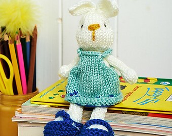 Bramble Bunny toy knitting patterns