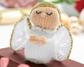 Gabriella Angel toy doll knitting pattern