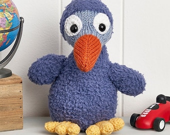 Dodo toy knitting pattern
