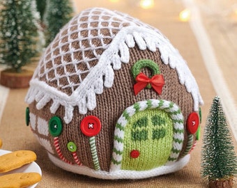 Gingerbread House knitting pattern