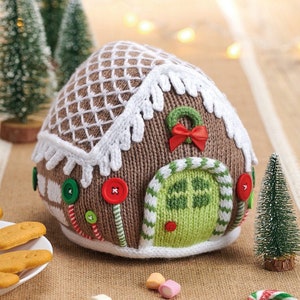 Gingerbread House knitting pattern