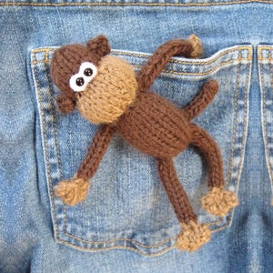 Breipatroon voor een Pocket Monkey speelgoedbedeltje (PDF)