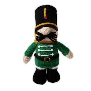 Nutcracker Prince Soldier Doll Knitting Pattern PDF