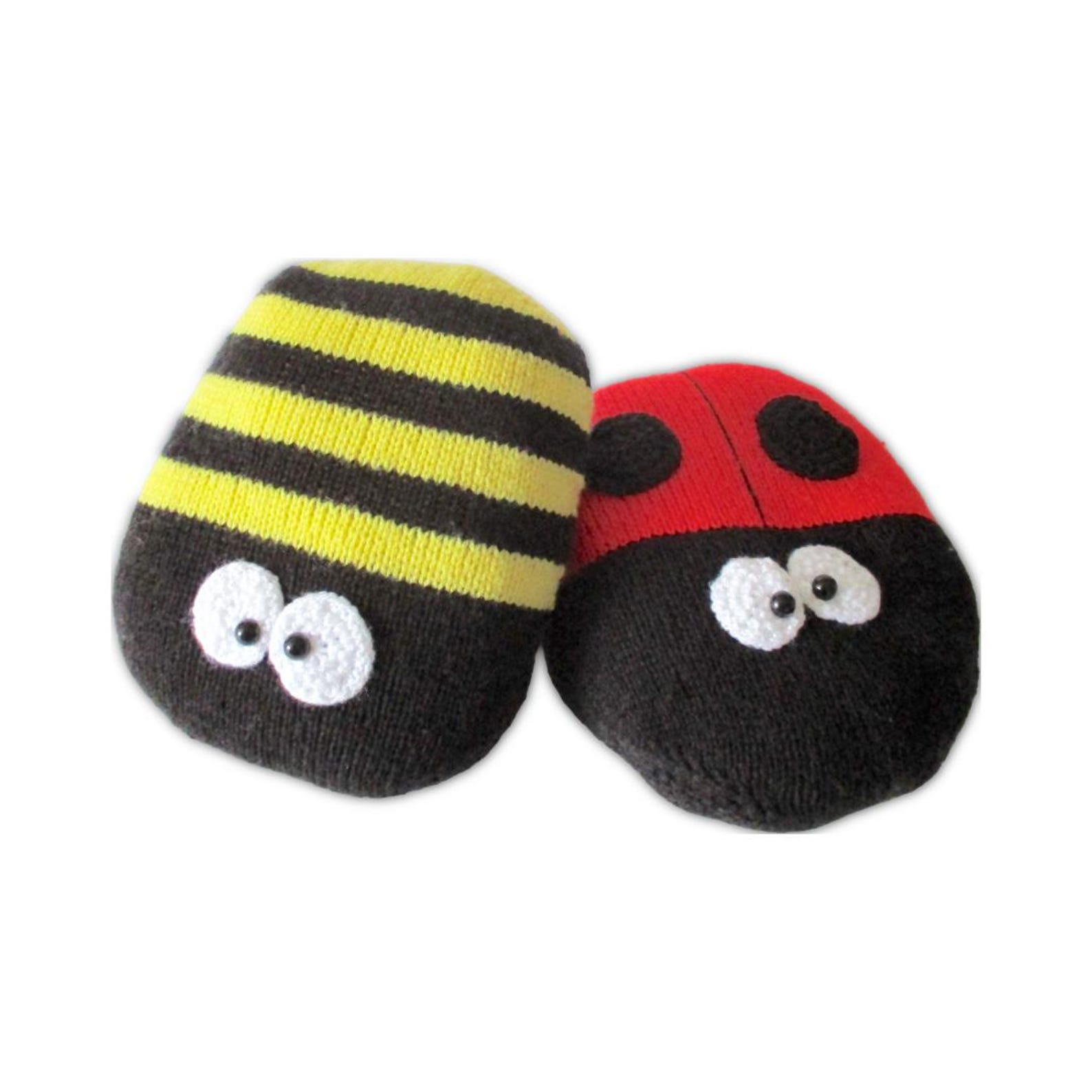 Ladybird and Bee Cushions Knitting Pattern PDF - Etsy